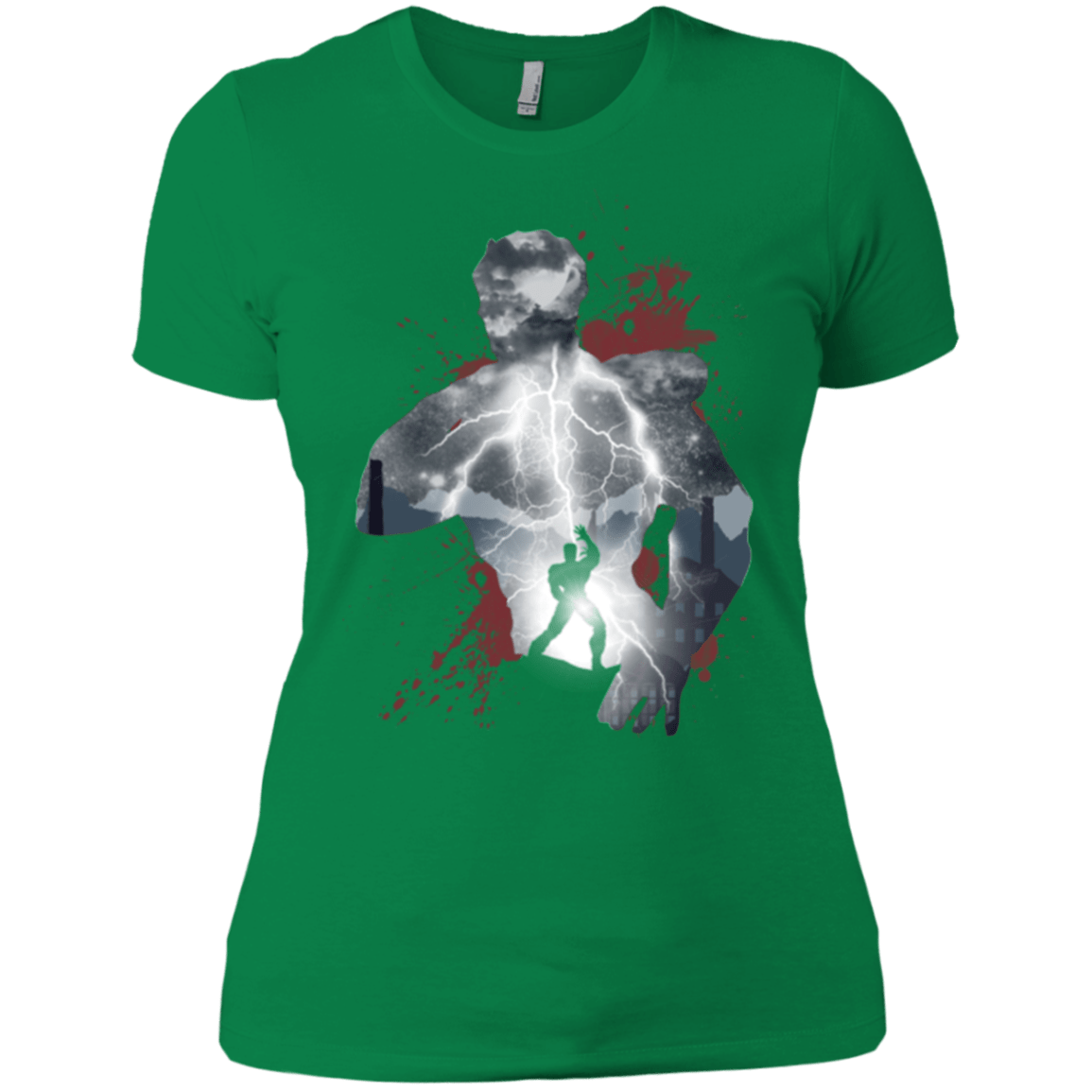 T-Shirts Kelly Green / X-Small The Fist Women's Premium T-Shirt