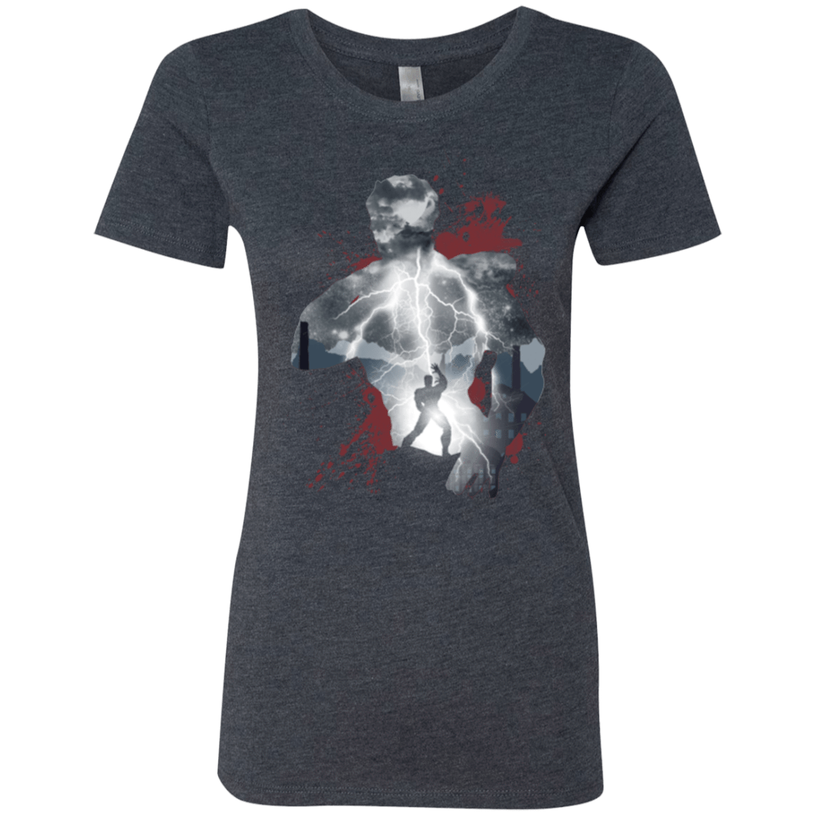 T-Shirts Vintage Navy / Small The Fist Women's Triblend T-Shirt