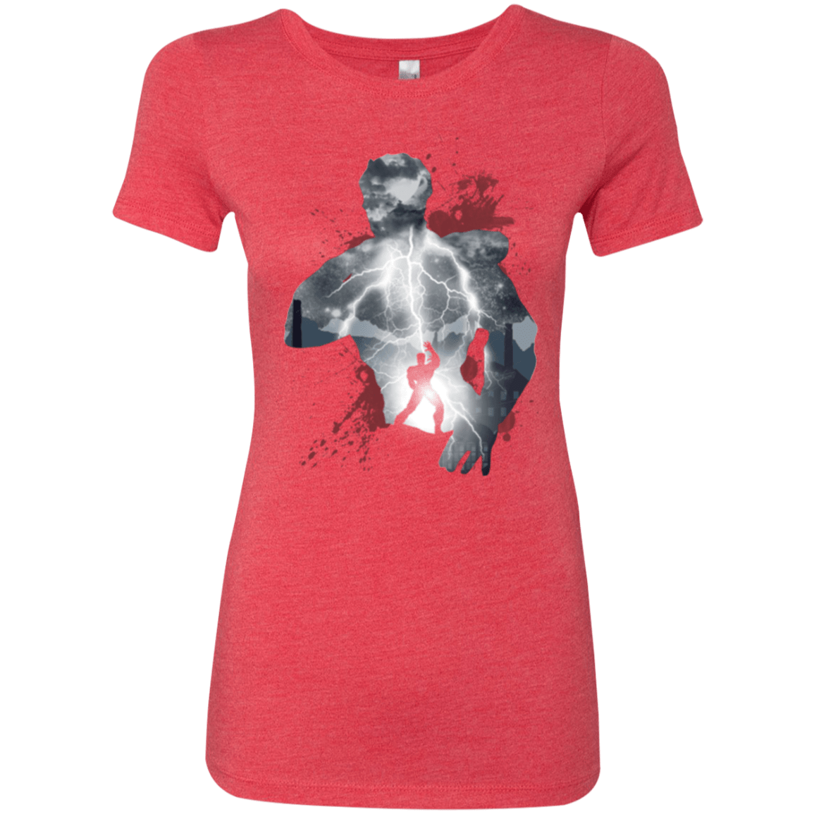 T-Shirts Vintage Red / Small The Fist Women's Triblend T-Shirt