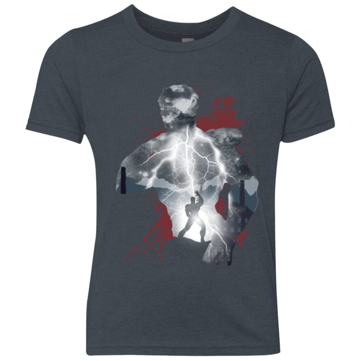 T-Shirts Vintage Navy / YXS The Fist Youth Triblend T-Shirt