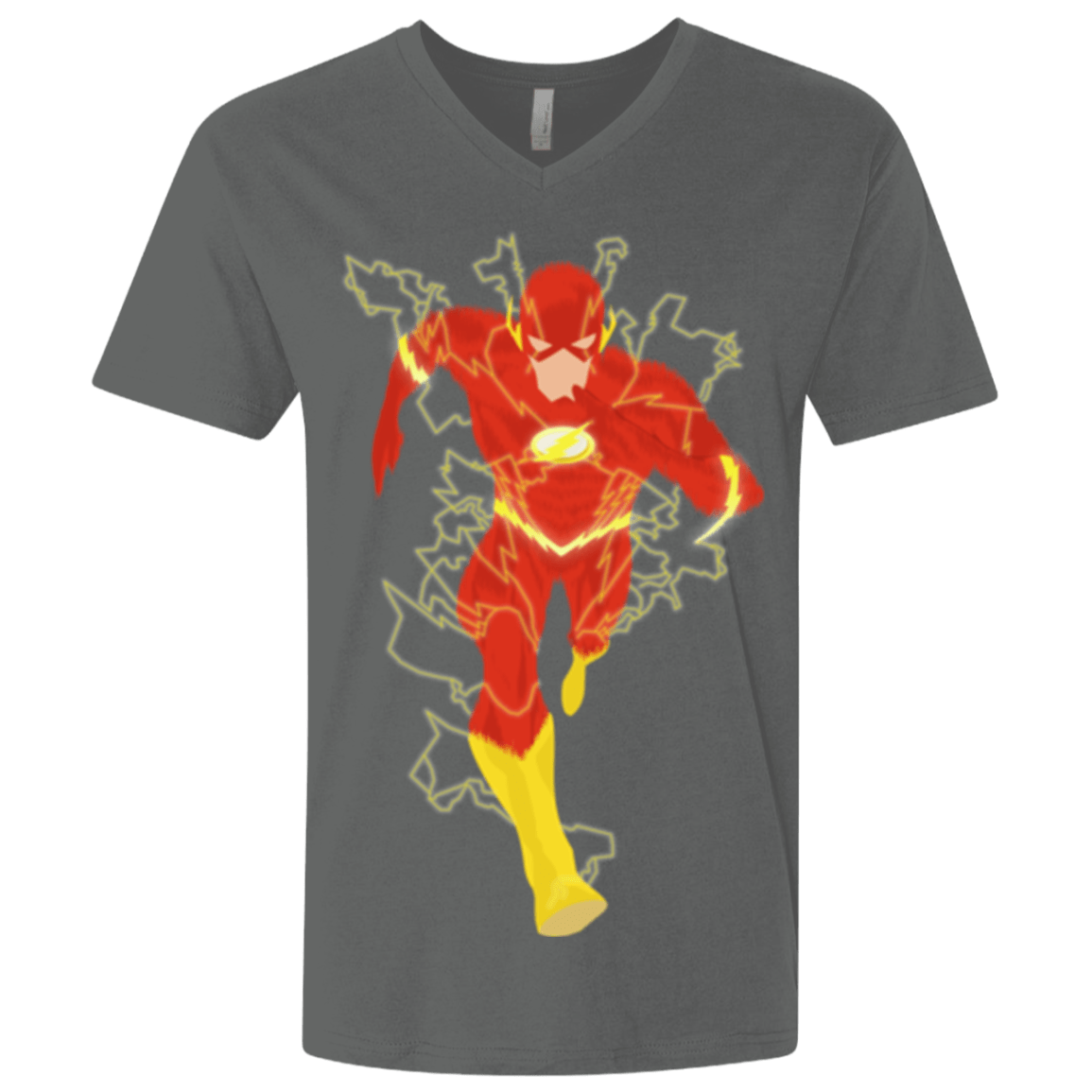 T-Shirts Heavy Metal / X-Small The Flash Men's Premium V-Neck