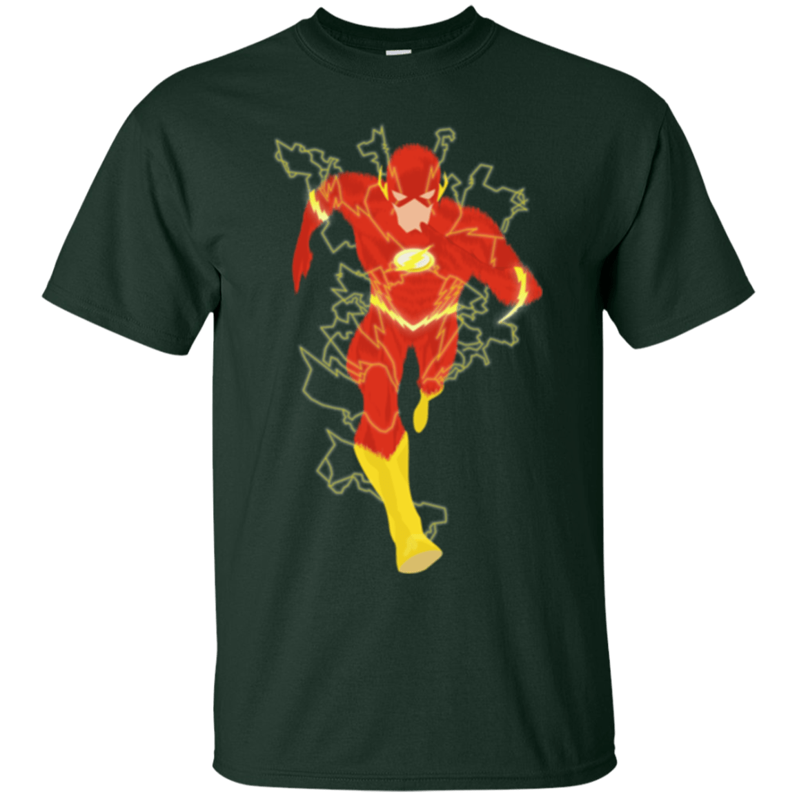 T-Shirts Forest Green / Small The Flash T-Shirt