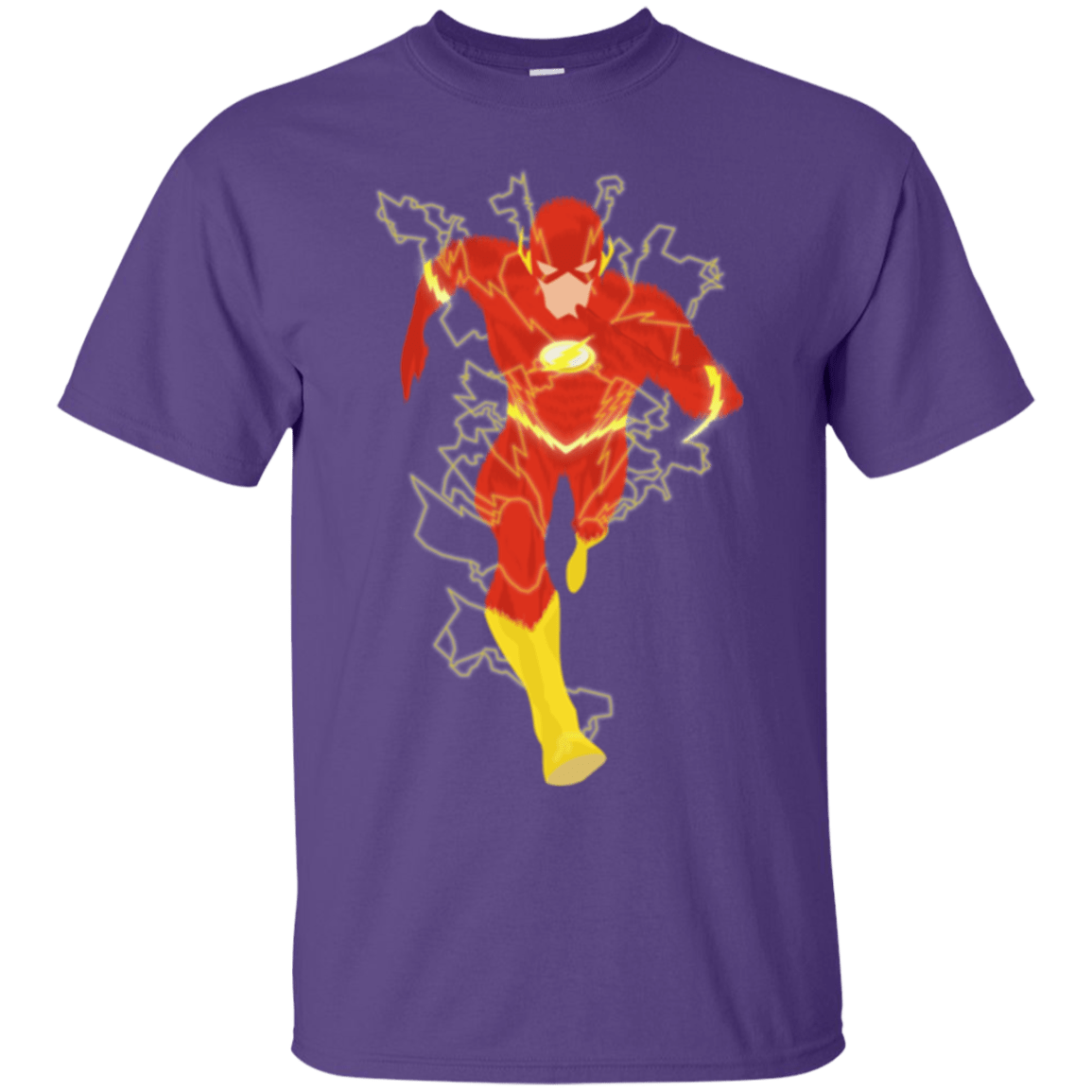 T-Shirts Purple / Small The Flash T-Shirt