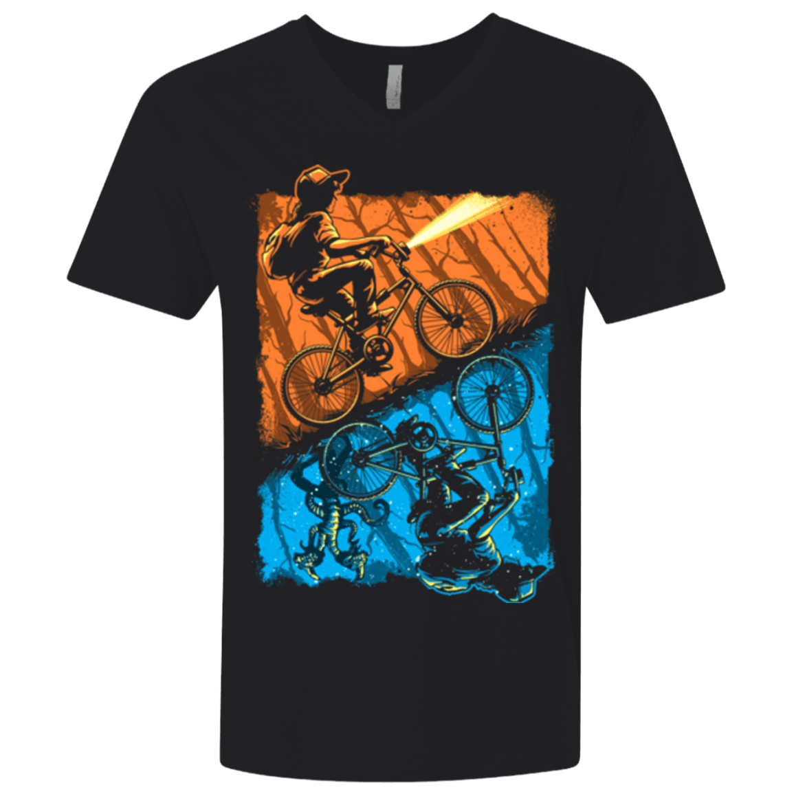 T-Shirts Black / X-Small The Flea and The Acrobat Men's Premium V-Neck