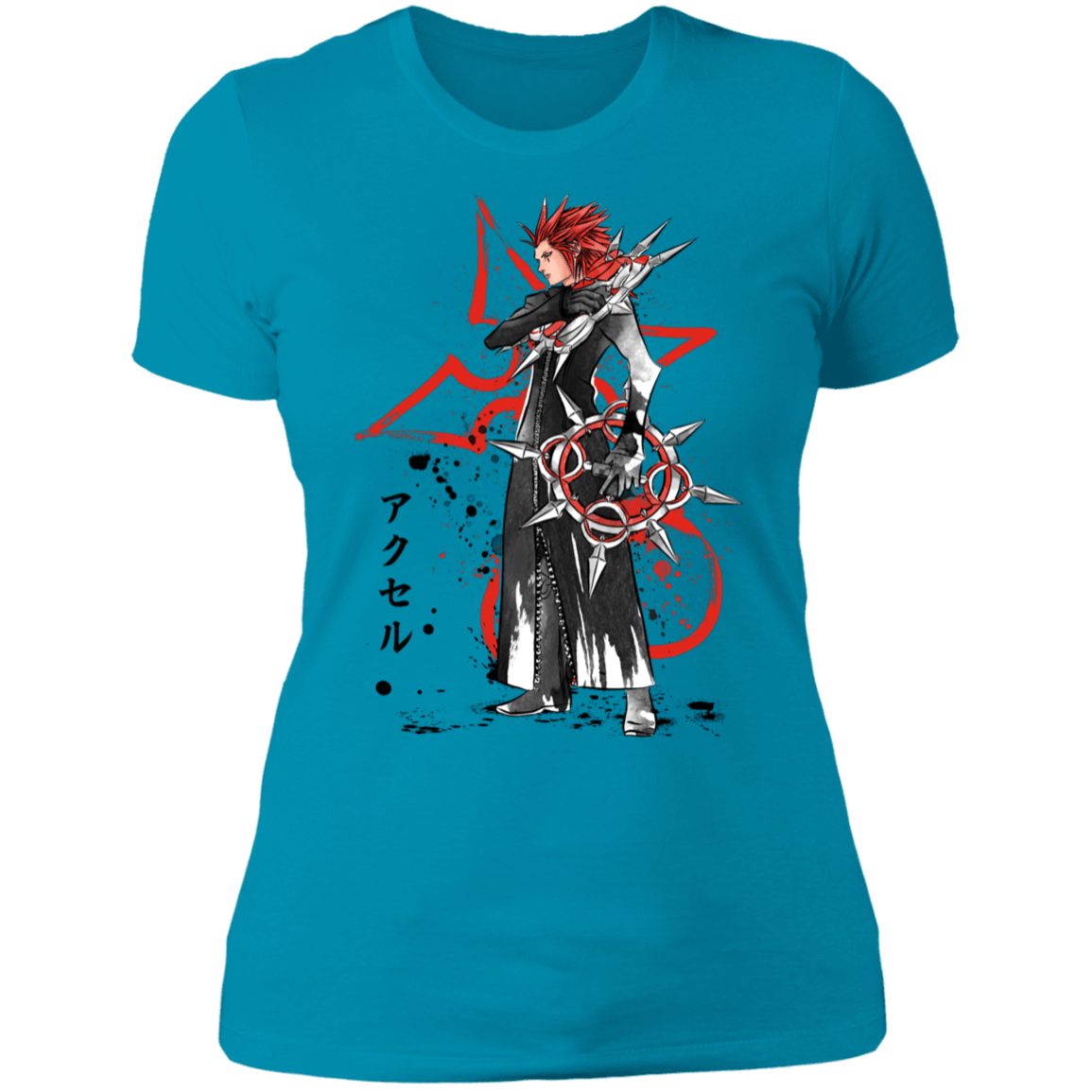 T-Shirts Turquoise / S The Flurry of Dancing Flames Women's Premium T-Shirt
