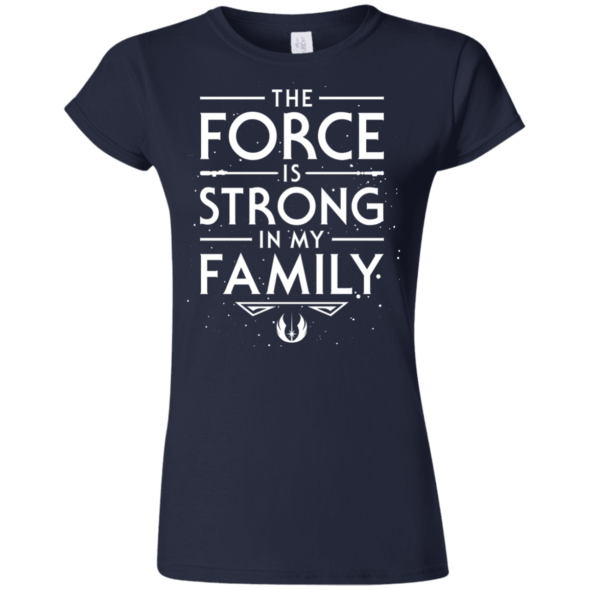 The Force is Strong in my Family Junior Slimmer-Fit T-Shirt