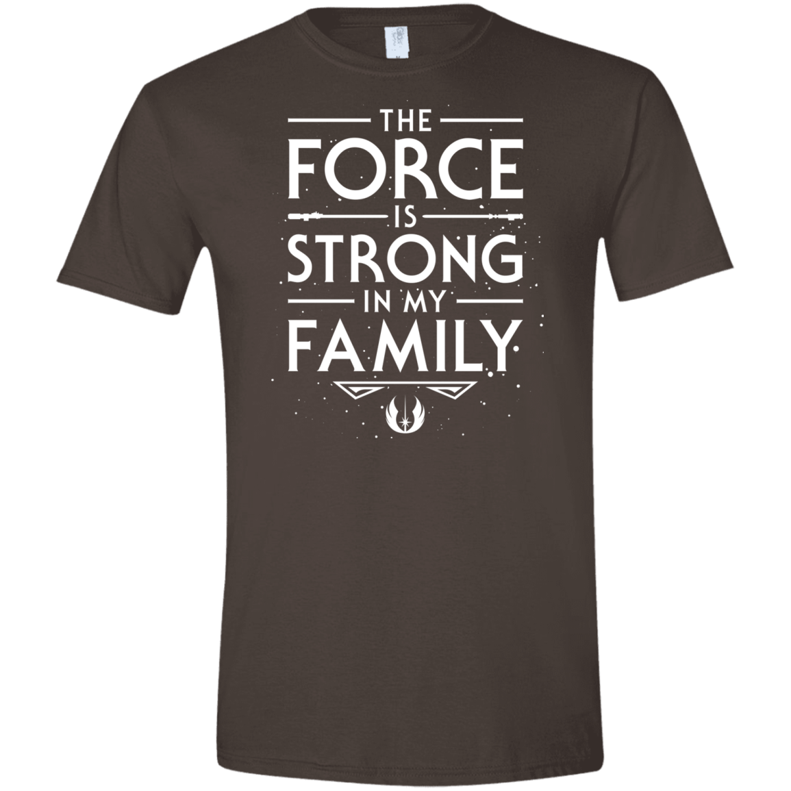 The Force is Strong in my Family Men's Semi-Fitted Softstyle