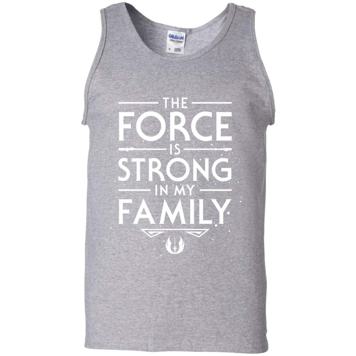 T-Shirts Sport Grey / S The Force is Strong in my Family Men's Tank Top