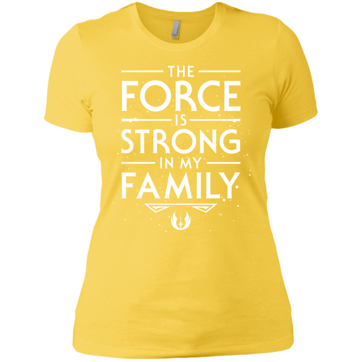 The Force is Strong in my Family Women's Premium T-Shirt