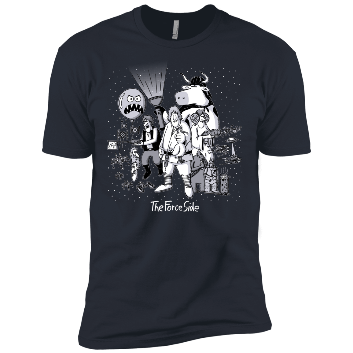 T-Shirts Indigo / X-Small The Force Side Men's Premium T-Shirt