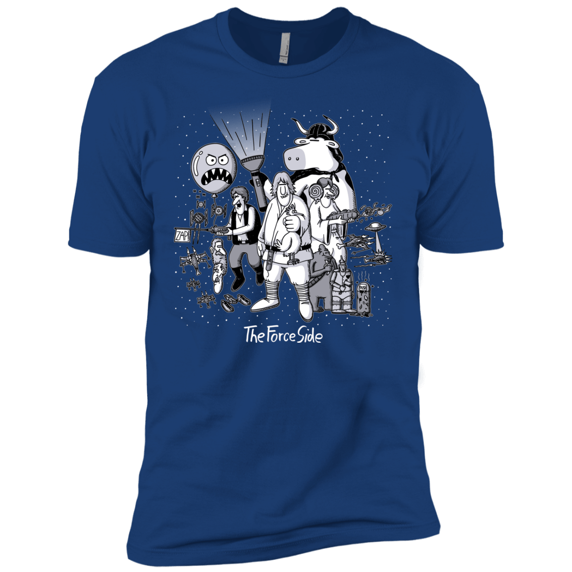 T-Shirts Royal / X-Small The Force Side Men's Premium T-Shirt