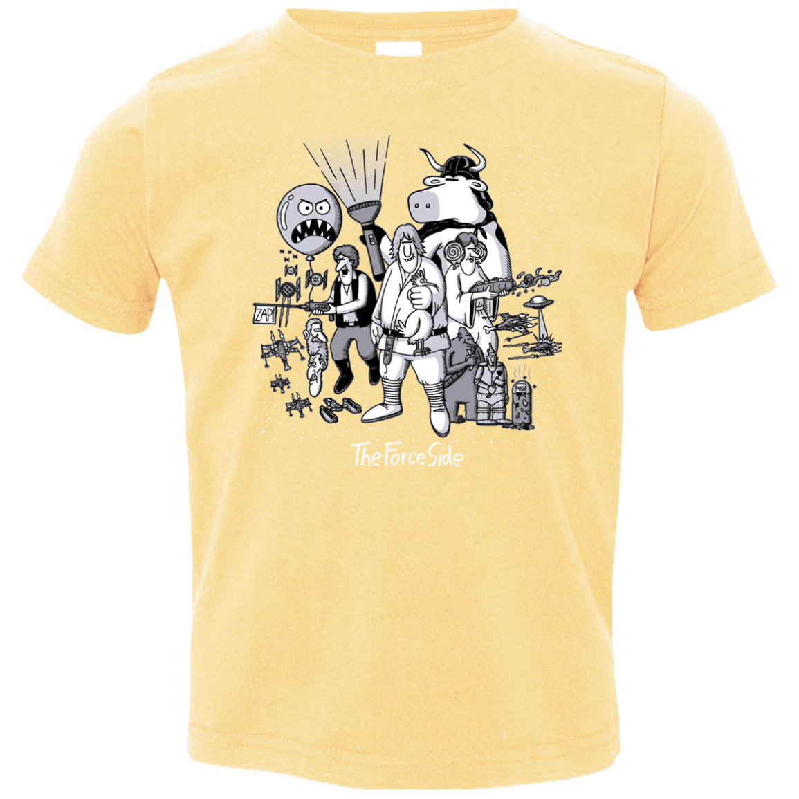 T-Shirts Butter / 2T The Force Side Toddler Premium T-Shirt