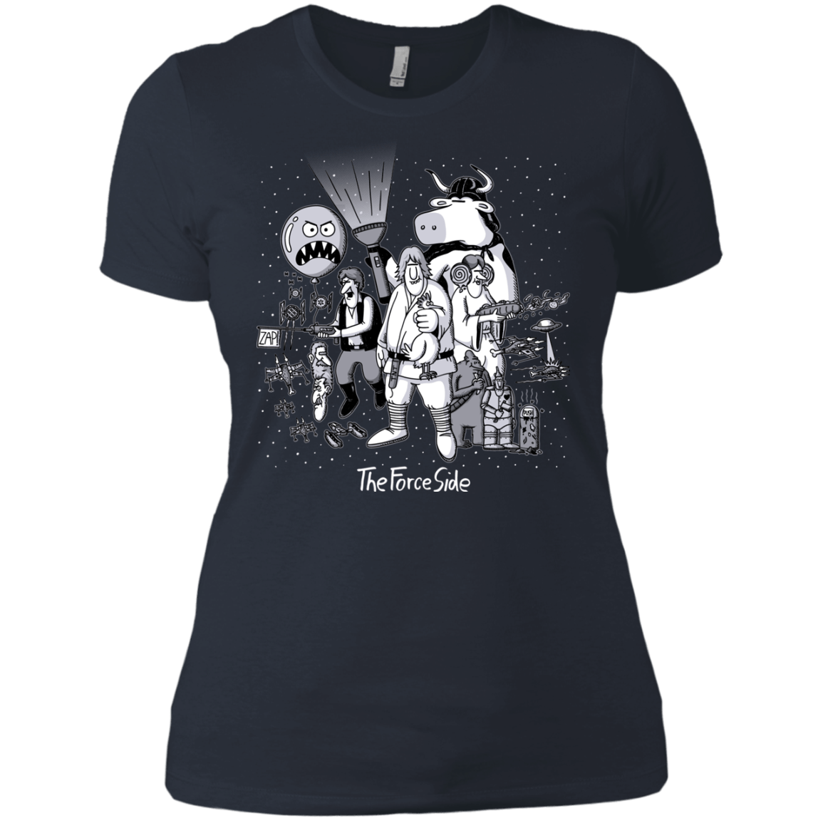 T-Shirts Indigo / X-Small The Force Side Women's Premium T-Shirt