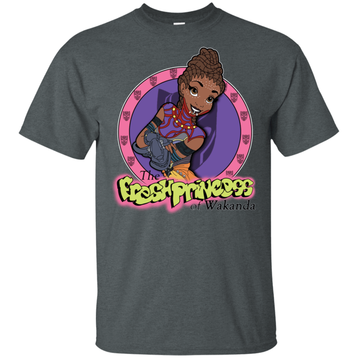 T-Shirts Dark Heather / S The Fresh Princess of Wakanda T-Shirt