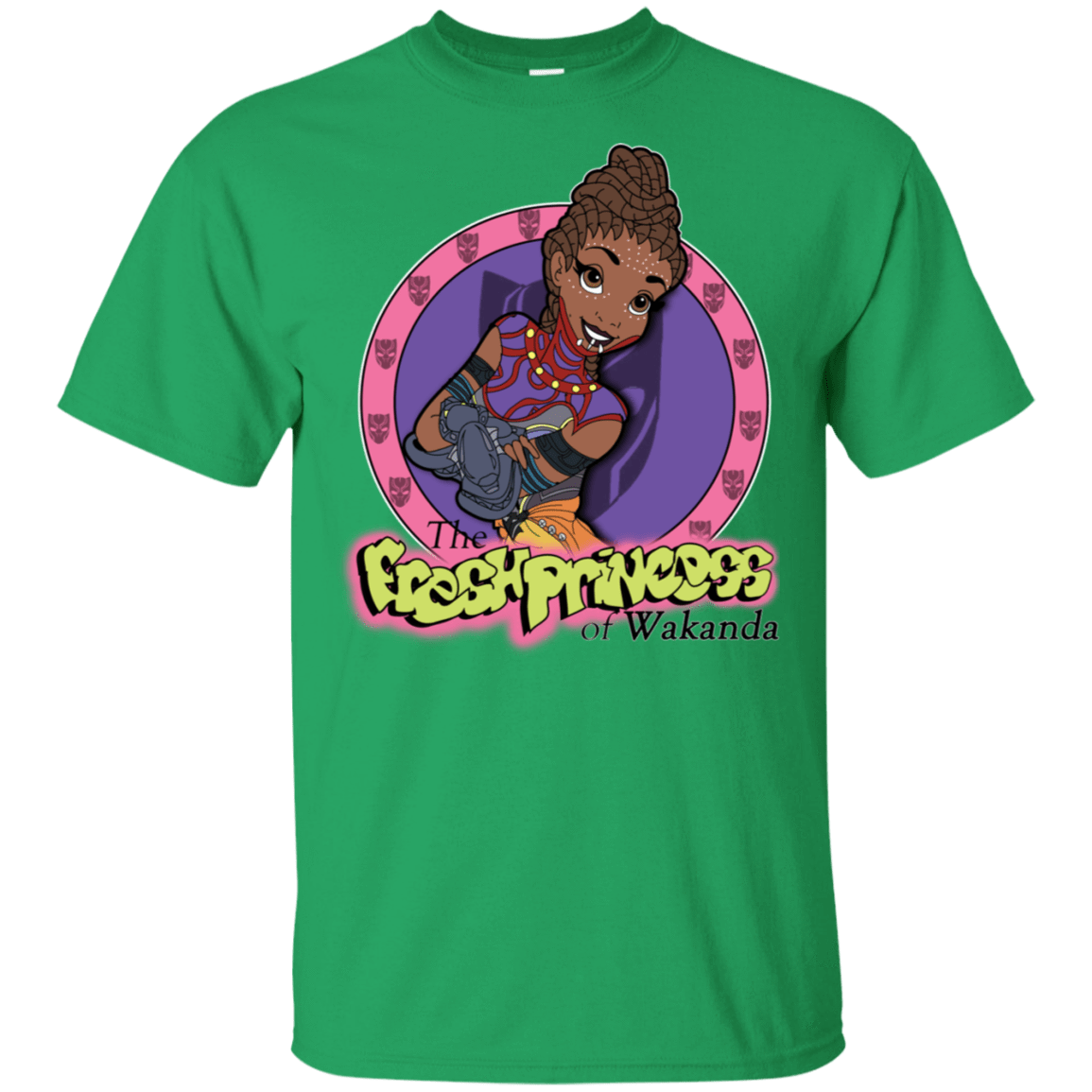T-Shirts Irish Green / S The Fresh Princess of Wakanda T-Shirt