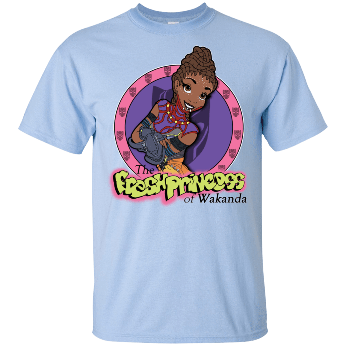 T-Shirts Light Blue / S The Fresh Princess of Wakanda T-Shirt