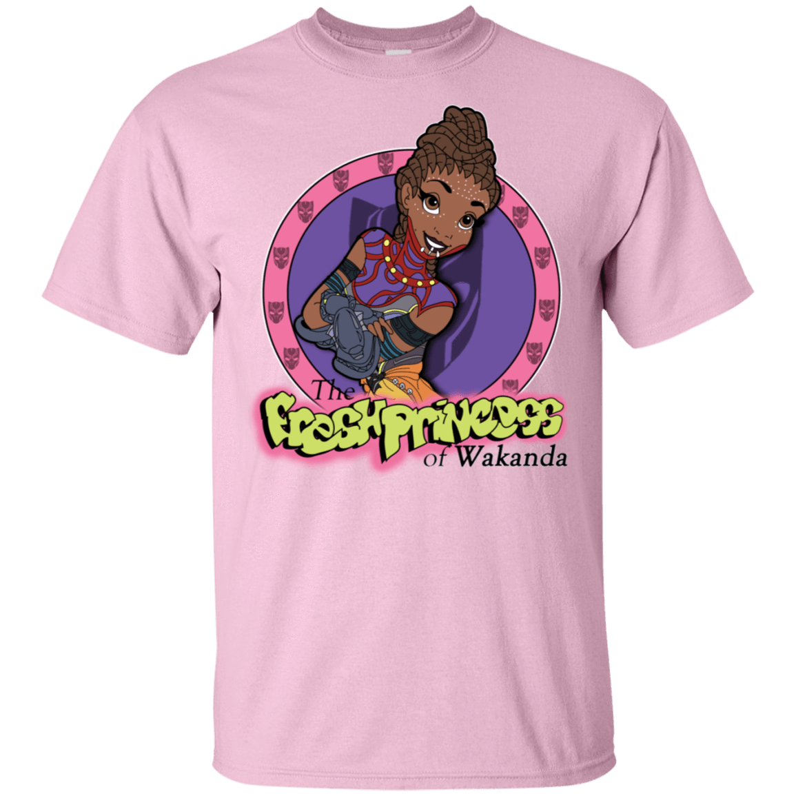 T-Shirts Light Pink / S The Fresh Princess of Wakanda T-Shirt