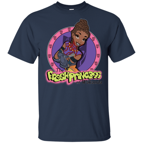 T-Shirts Navy / S The Fresh Princess of Wakanda T-Shirt