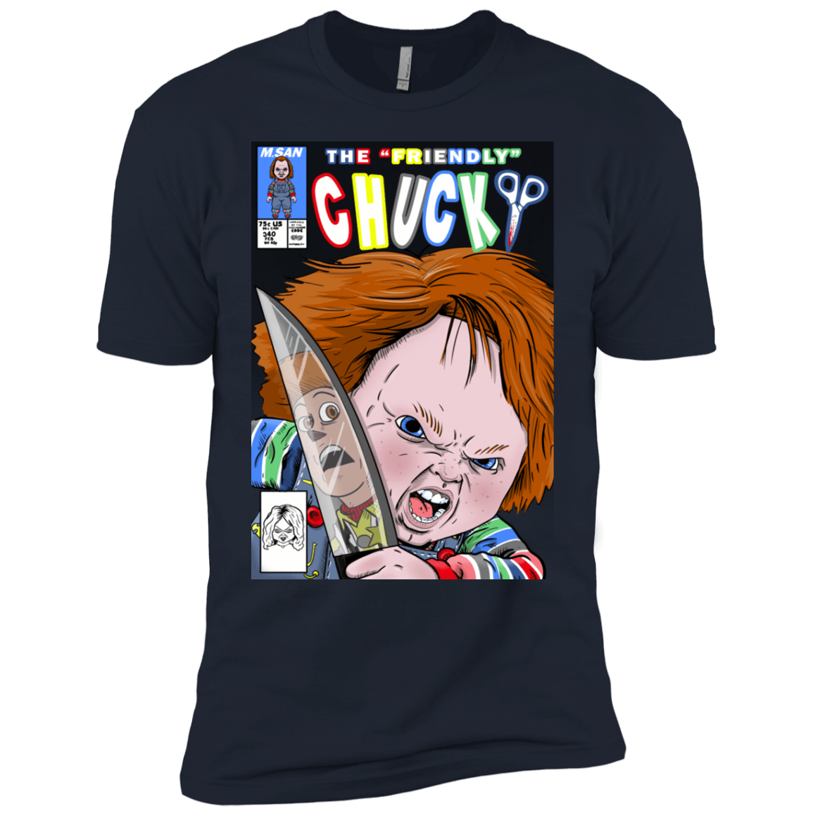 T-Shirts Midnight Navy / YXS The Friendly Chucky Boys Premium T-Shirt