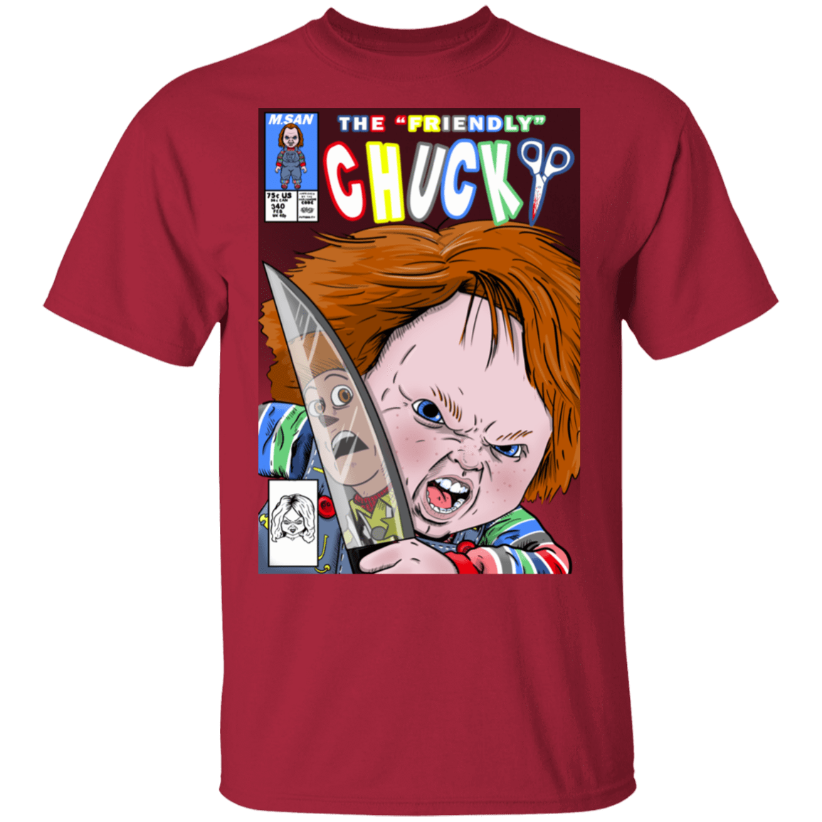 T-Shirts Cardinal / S The Friendly Chucky T-Shirt