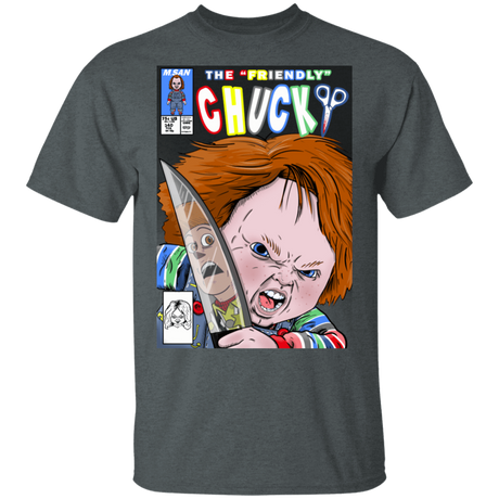 T-Shirts Dark Heather / S The Friendly Chucky T-Shirt