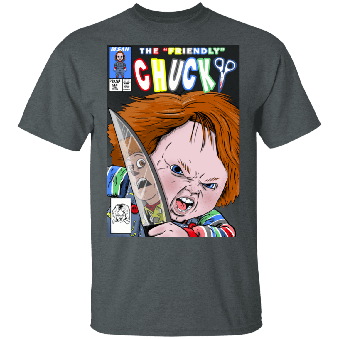T-Shirts Dark Heather / S The Friendly Chucky T-Shirt