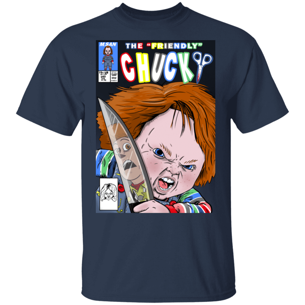 T-Shirts Navy / S The Friendly Chucky T-Shirt
