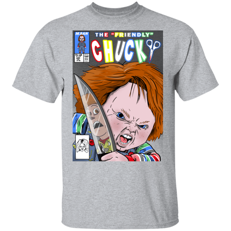 T-Shirts Sport Grey / S The Friendly Chucky T-Shirt