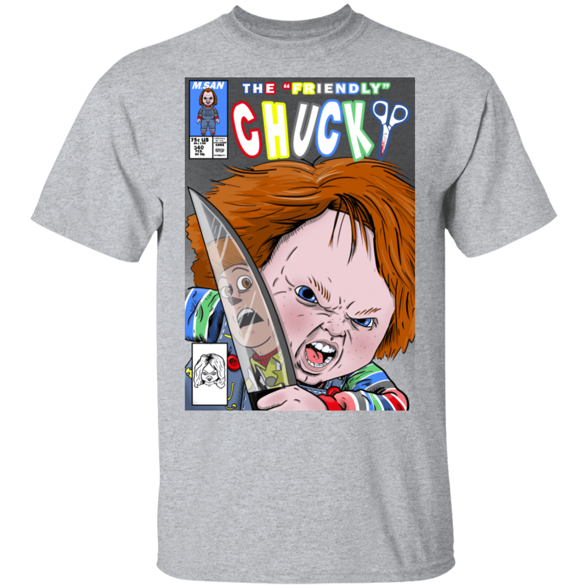 T-Shirts Sport Grey / S The Friendly Chucky T-Shirt