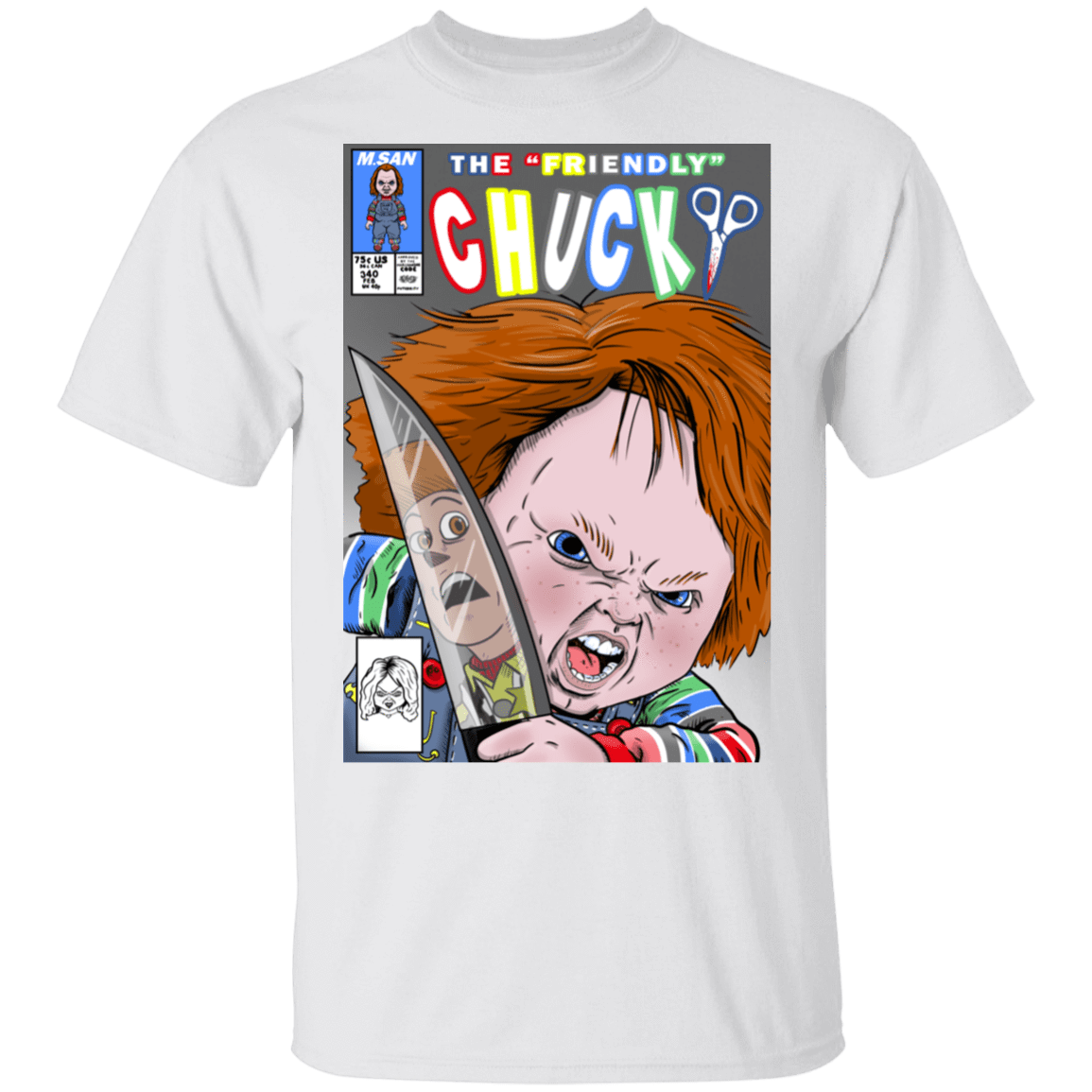T-Shirts White / S The Friendly Chucky T-Shirt