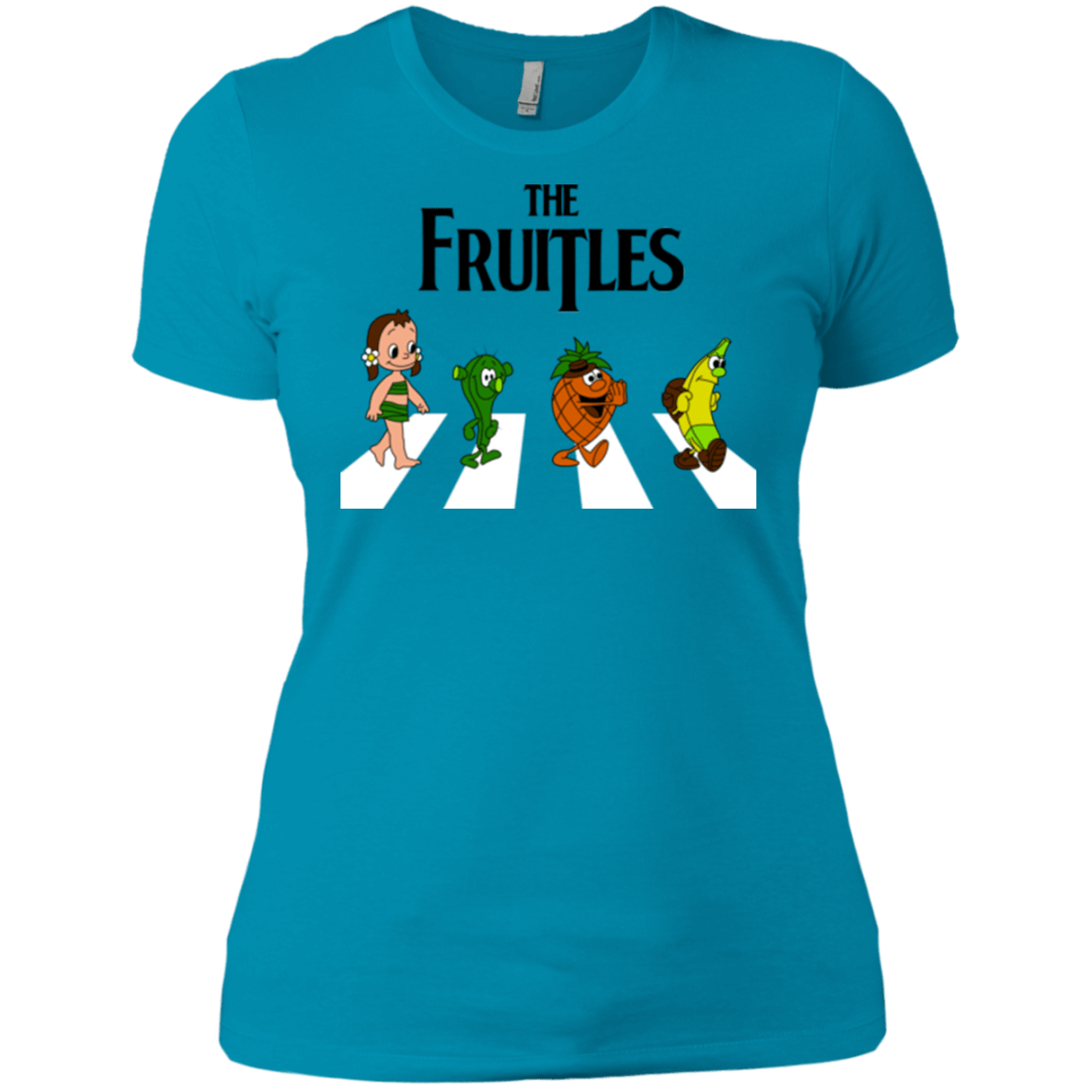 T-Shirts Turquoise / X-Small The Fruitles Women's Premium T-Shirt