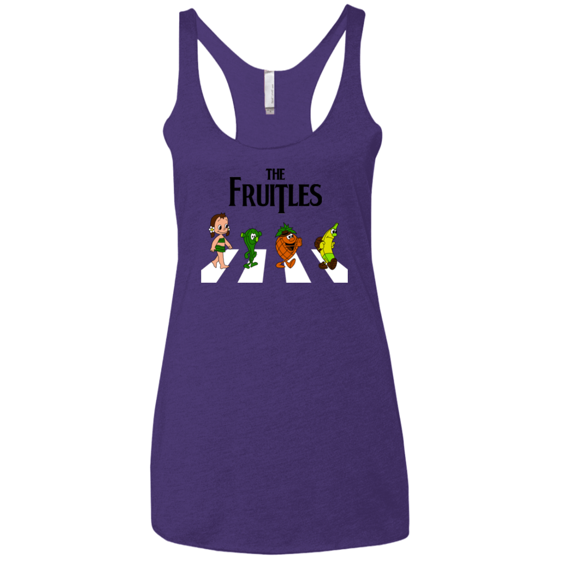 T-Shirts Purple / X-Small The Fruitles Women's Triblend Racerback Tank