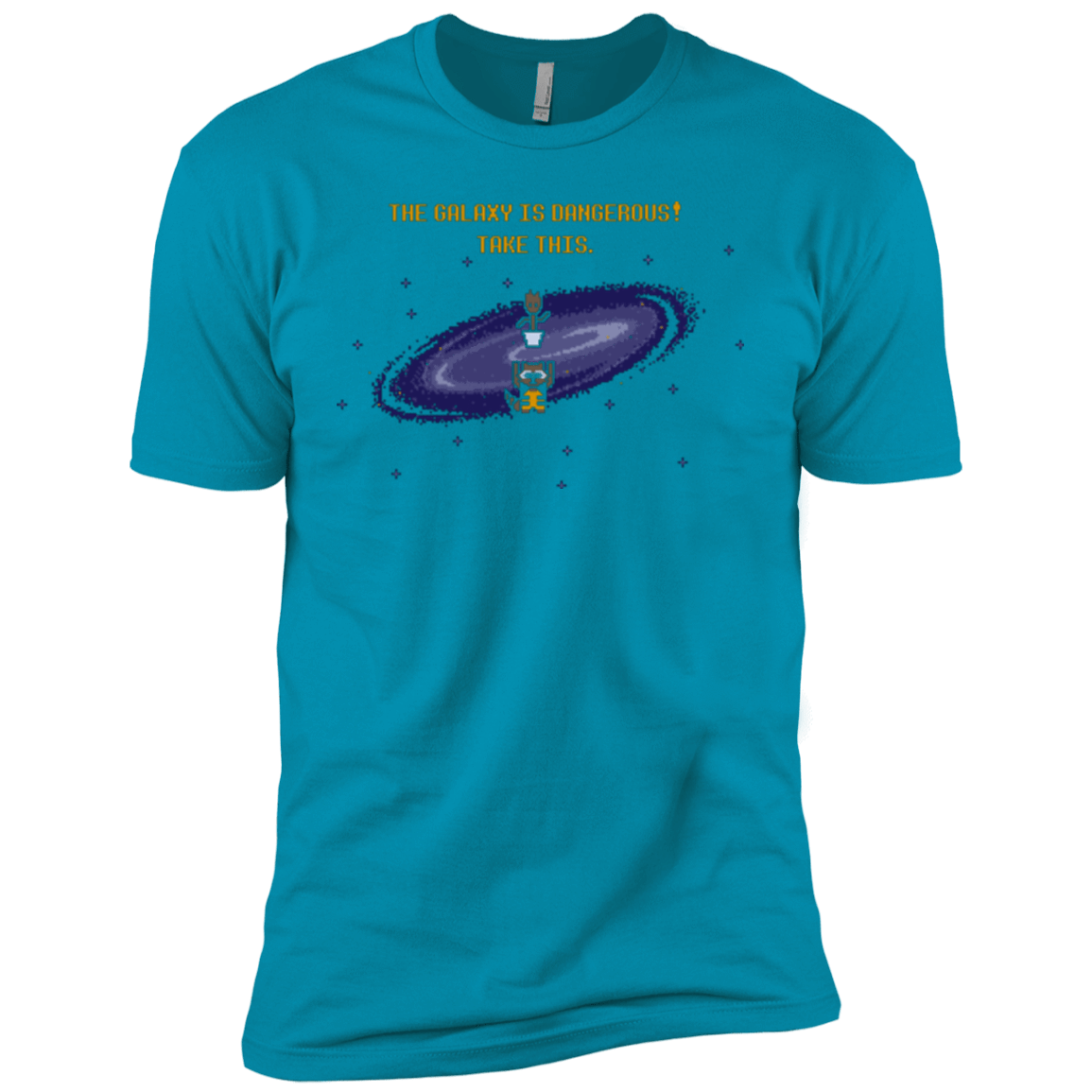 T-Shirts Turquoise / YXS The Galaxy is Dangerous Boys Premium T-Shirt
