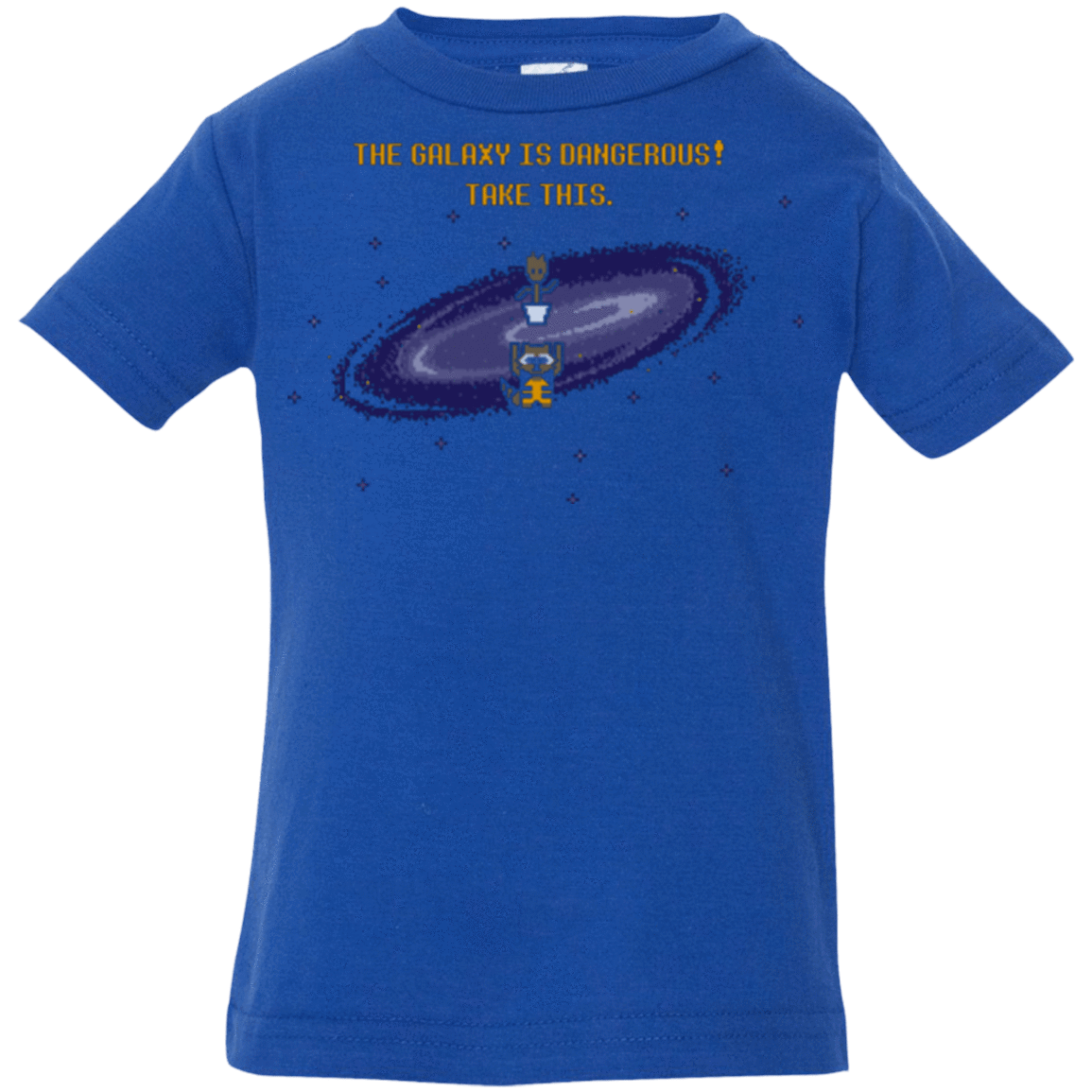 T-Shirts Royal / 6 Months The Galaxy is Dangerous Infant PremiumT-Shirt