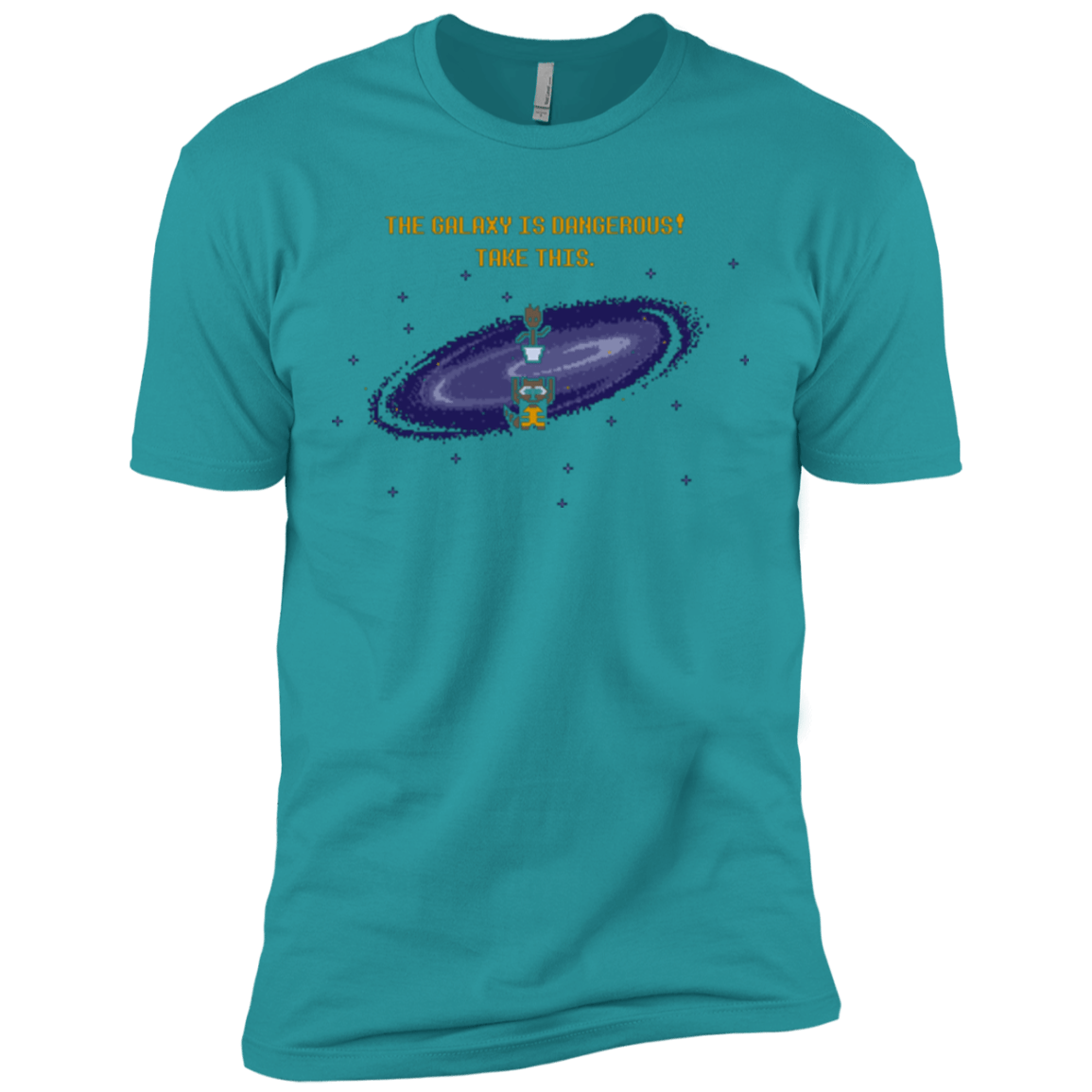 T-Shirts Tahiti Blue / X-Small The Galaxy is Dangerous Men's Premium T-Shirt