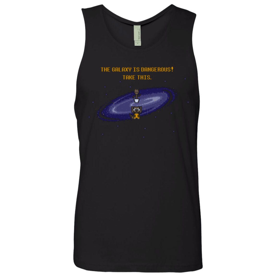 T-Shirts Black / Small The Galaxy is Dangerous Men's Premium Tank Top