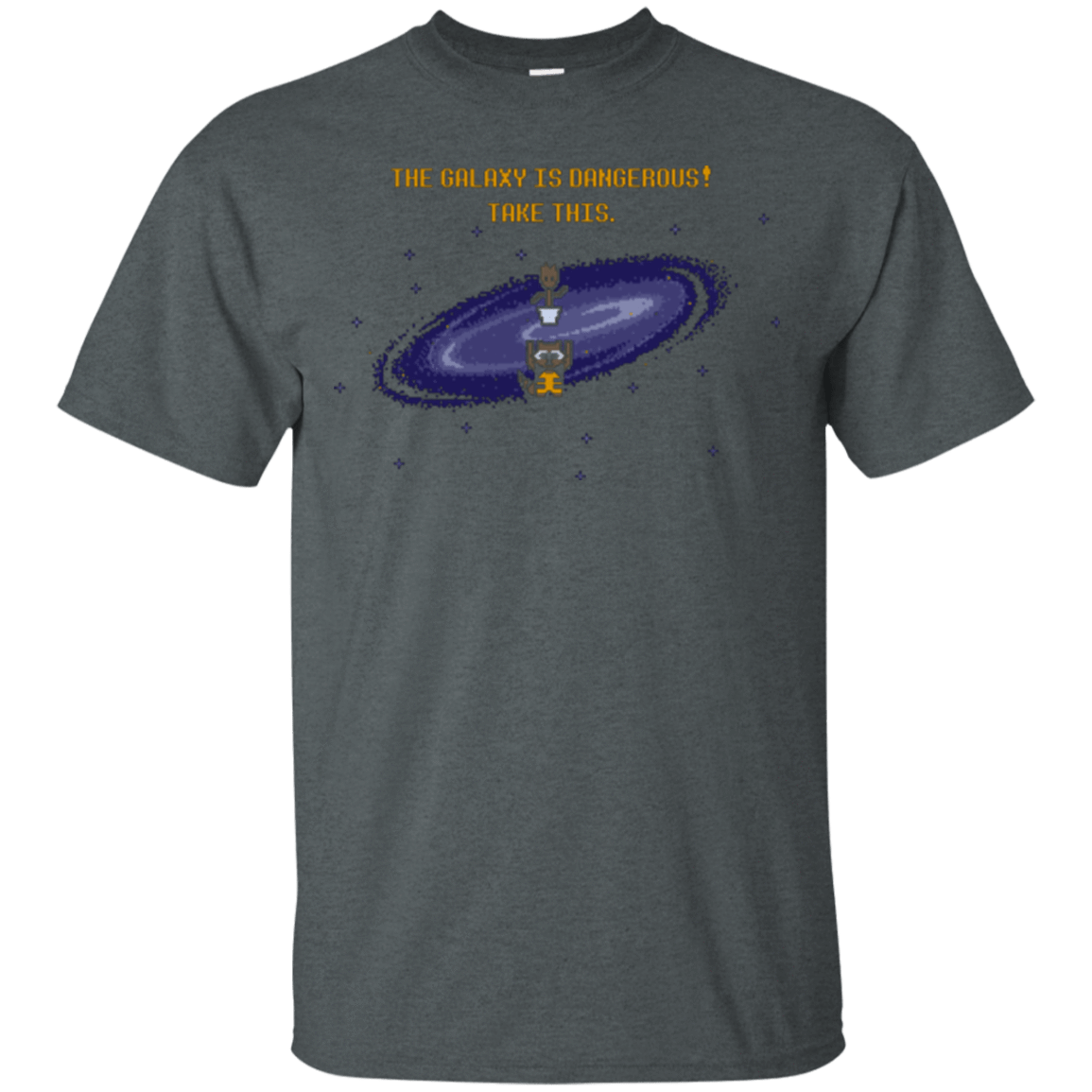T-Shirts Dark Heather / Small The Galaxy is Dangerous T-Shirt
