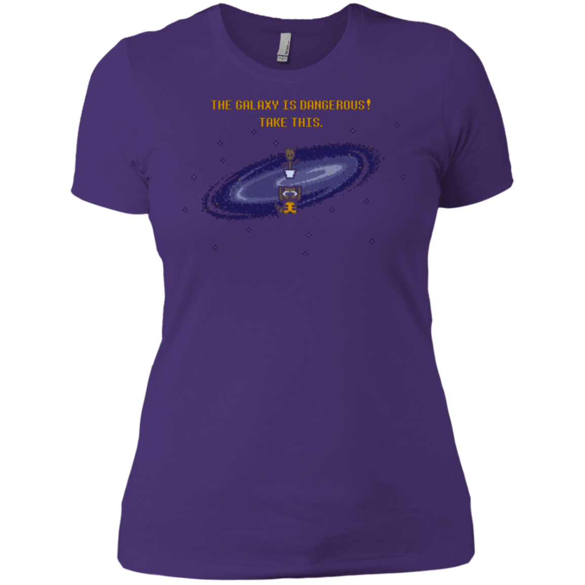 T-Shirts Purple / X-Small The Galaxy is Dangerous Women's Premium T-Shirt
