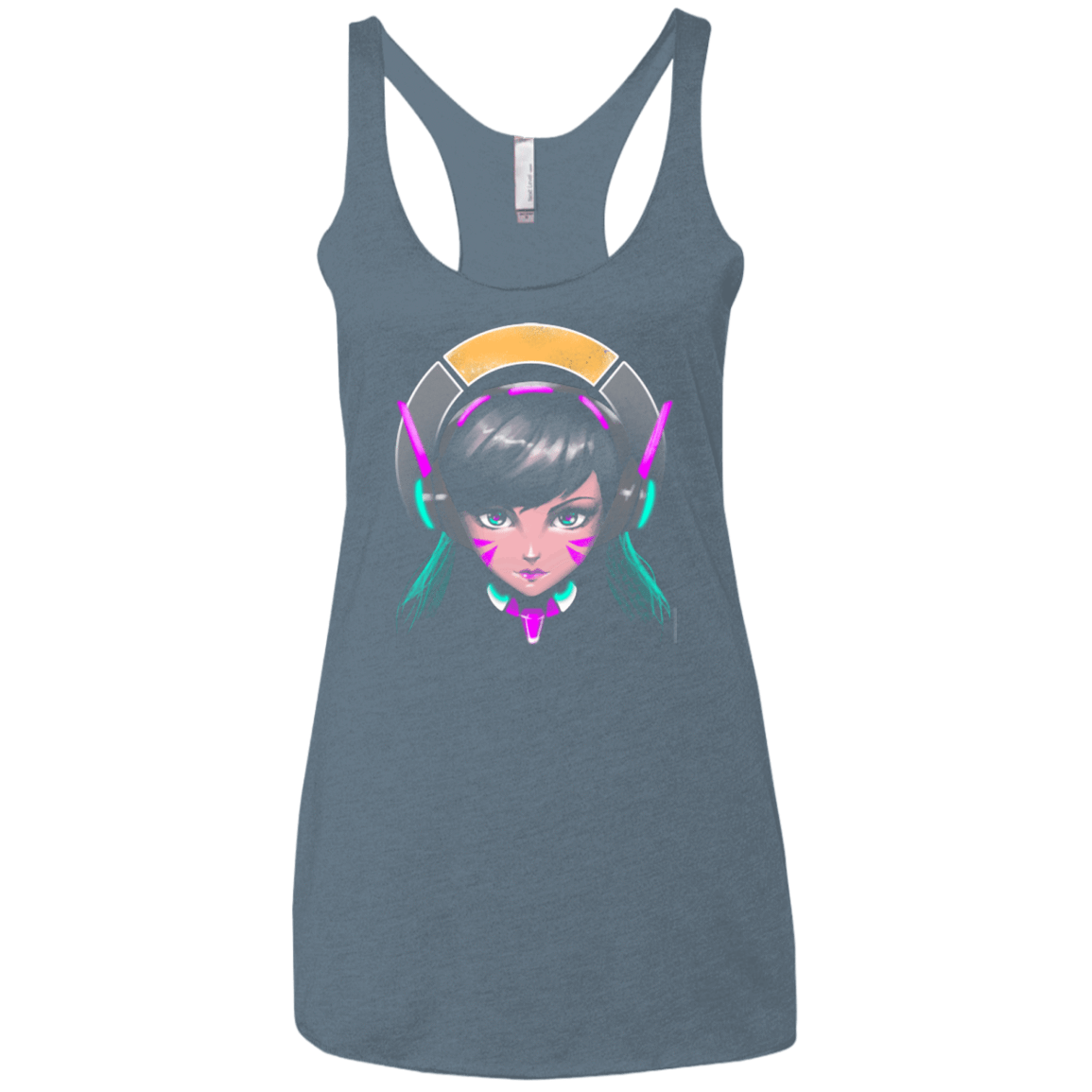 T-Shirts Indigo / X-Small The Gamer Women's Triblend Racerback Tank
