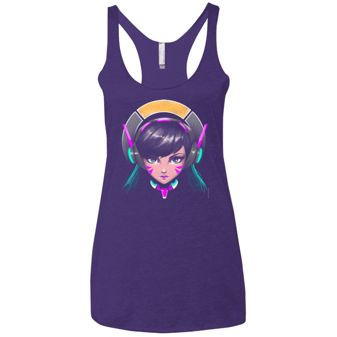 T-Shirts Purple Rush / X-Small The Gamer Women's Triblend Racerback Tank
