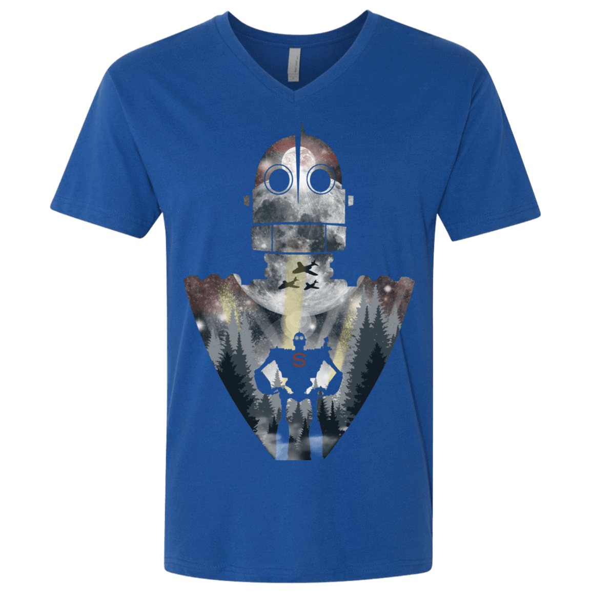 T-Shirts Royal / X-Small The Giant Men's Premium V-Neck