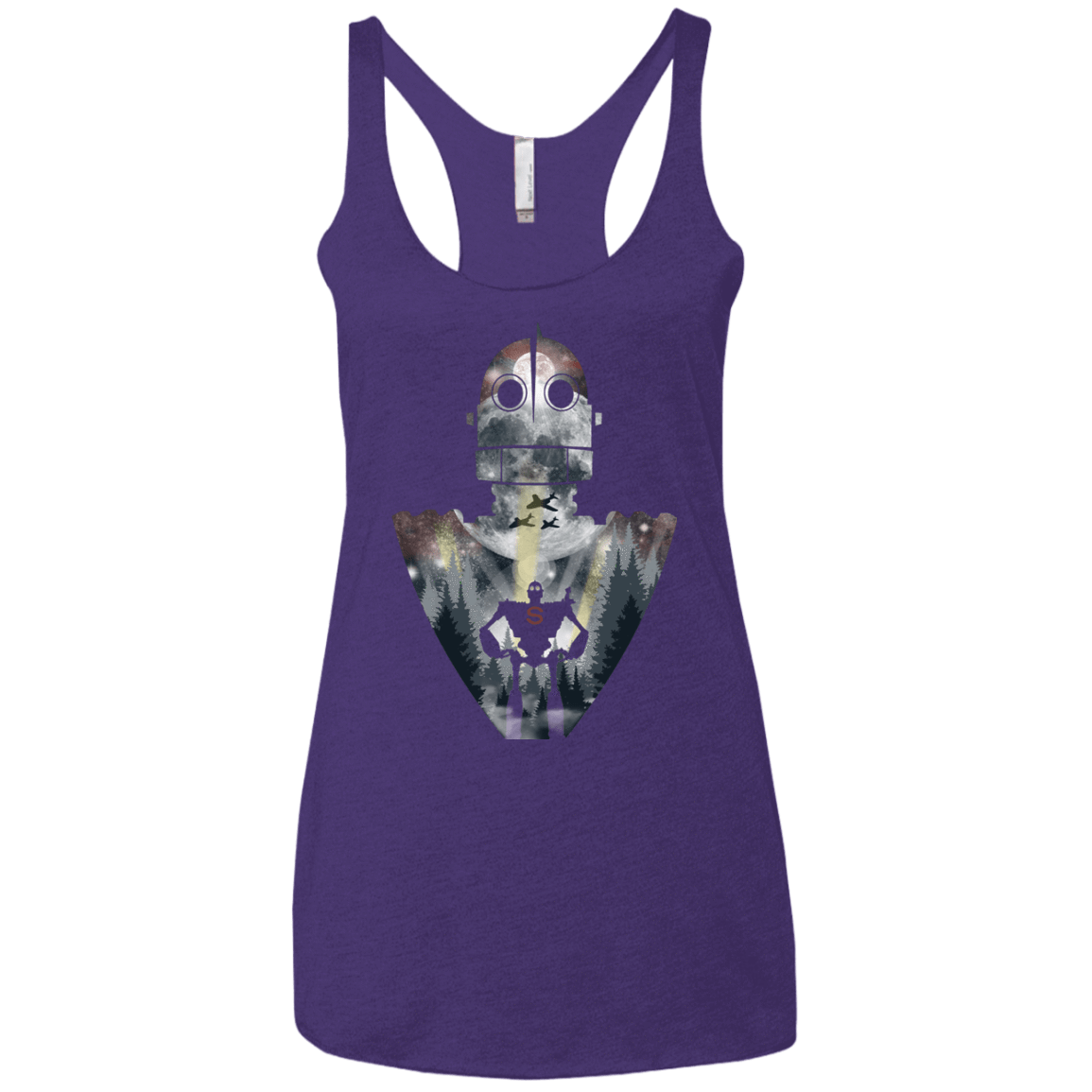 T-Shirts Purple / X-Small The Giant Women's Triblend Racerback Tank