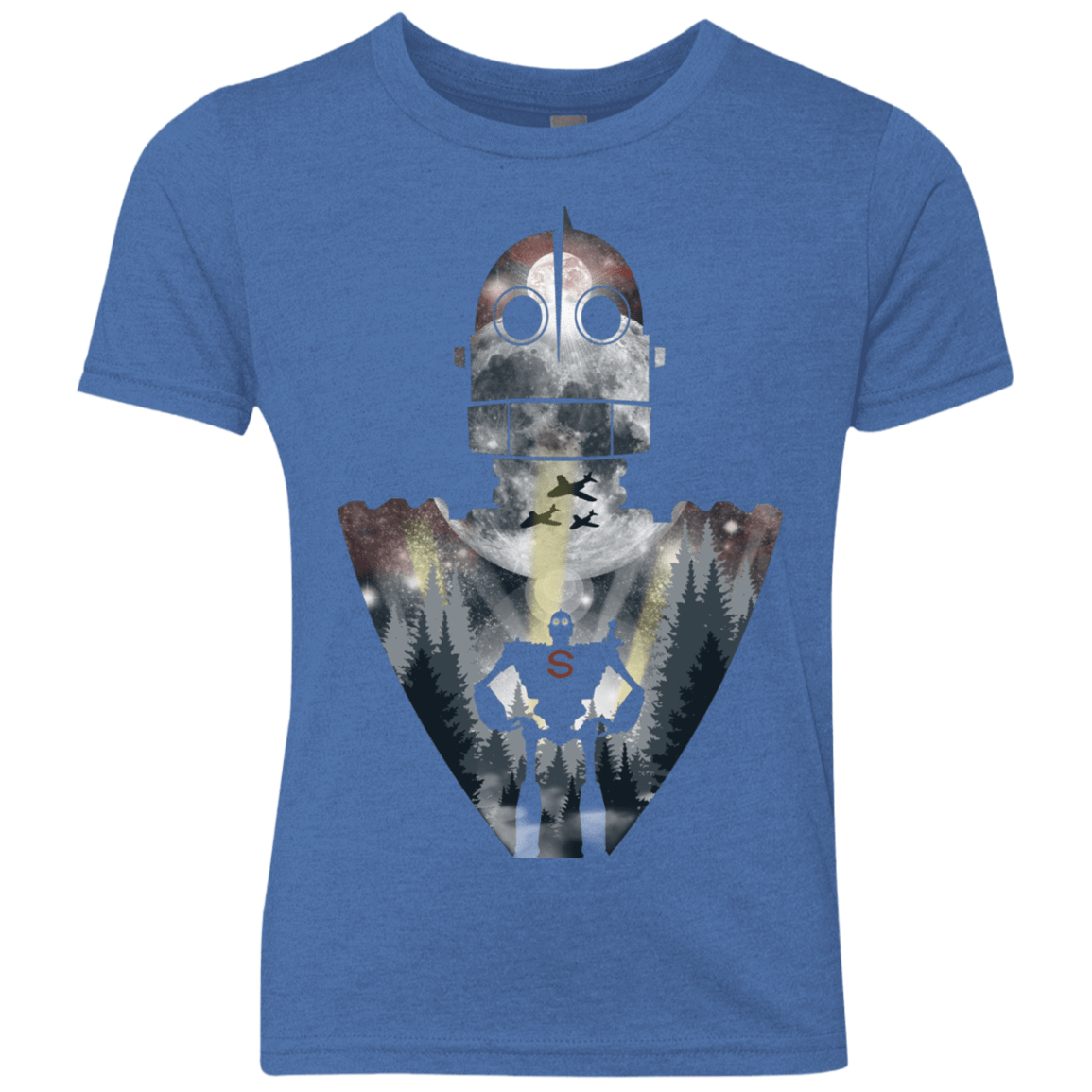 T-Shirts Vintage Royal / YXS The Giant Youth Triblend T-Shirt