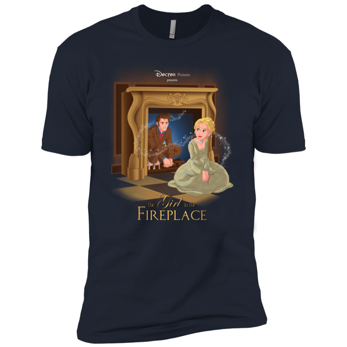 T-Shirts Midnight Navy / YXS The Girl In The Fireplace Boys Premium T-Shirt