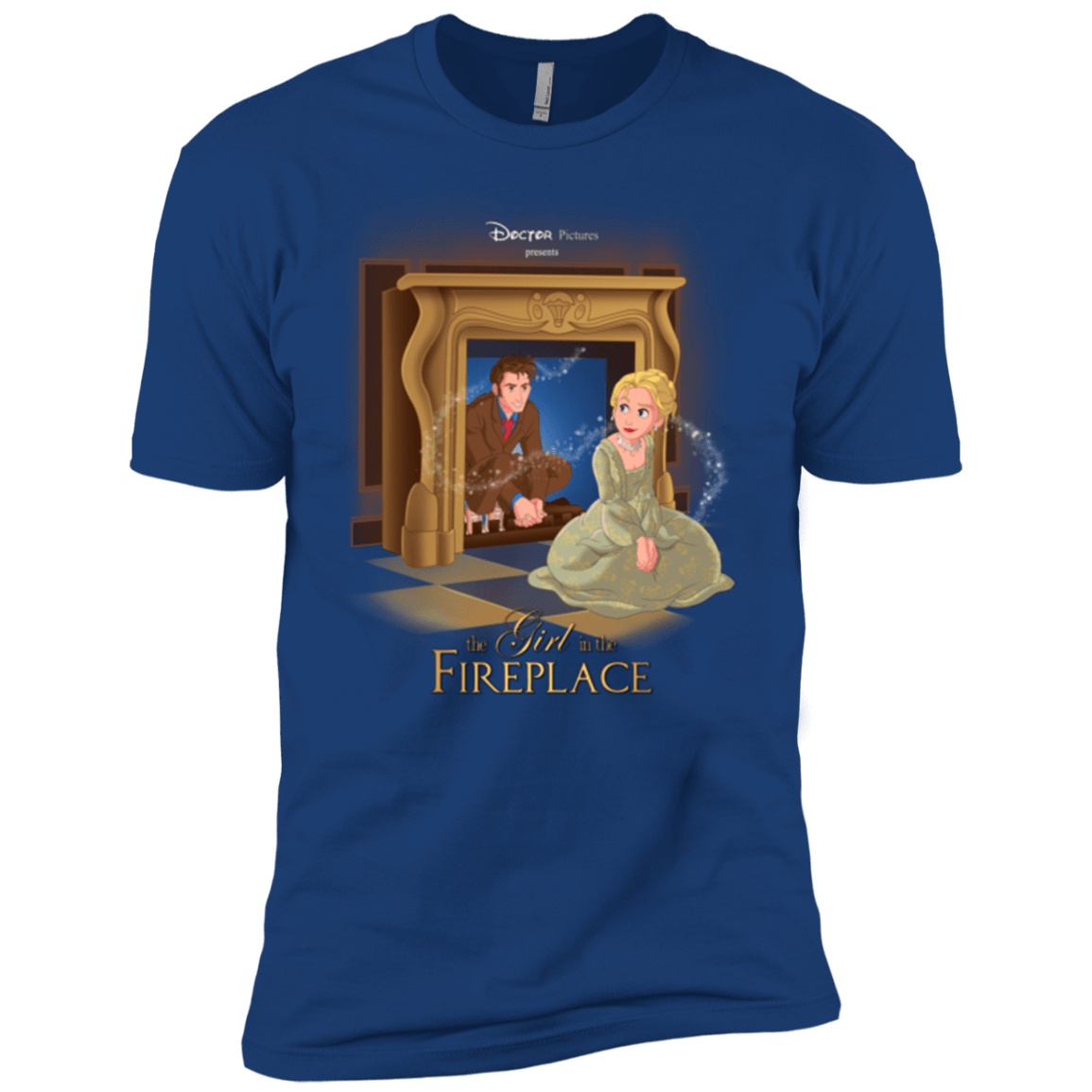 T-Shirts Royal / YXS The Girl In The Fireplace Boys Premium T-Shirt