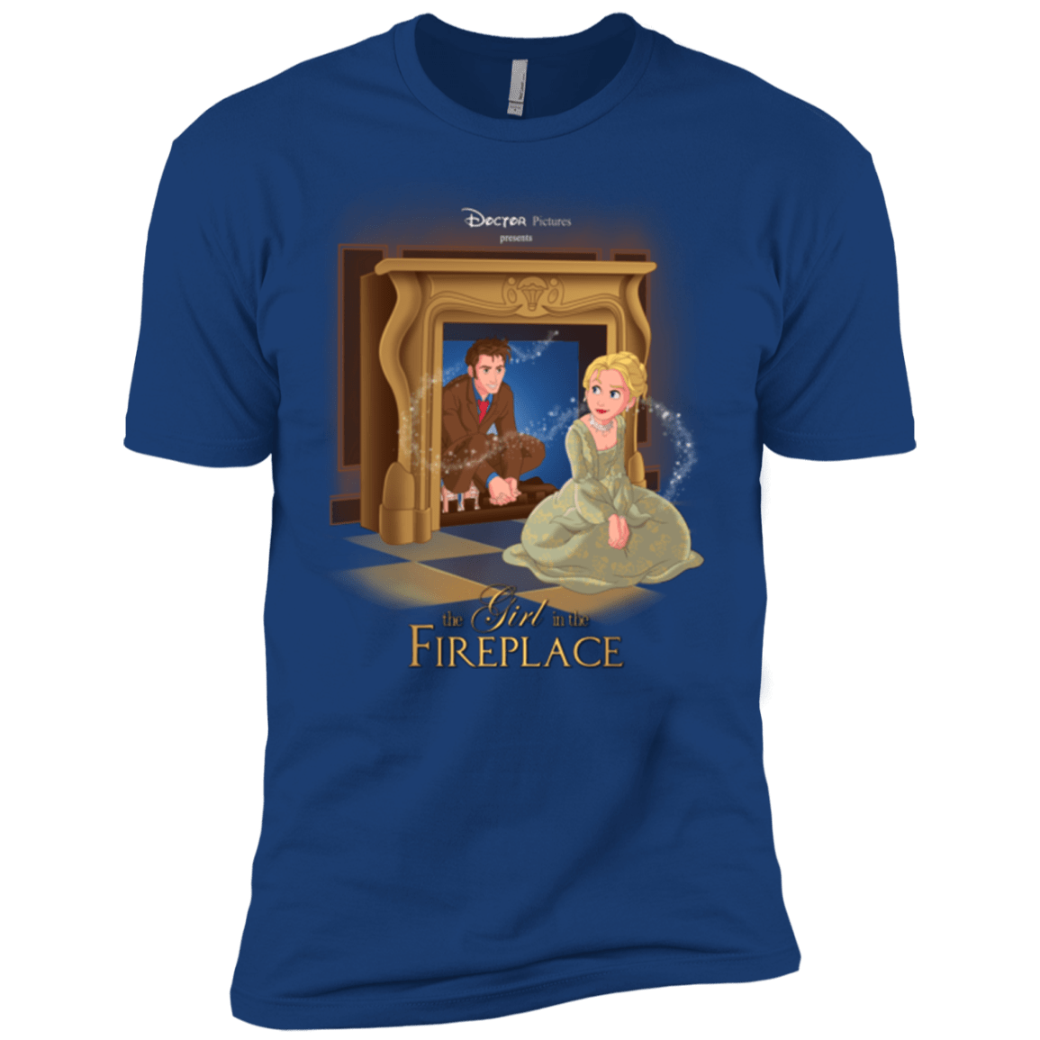 T-Shirts Royal / X-Small The Girl In The Fireplace Men's Premium T-Shirt