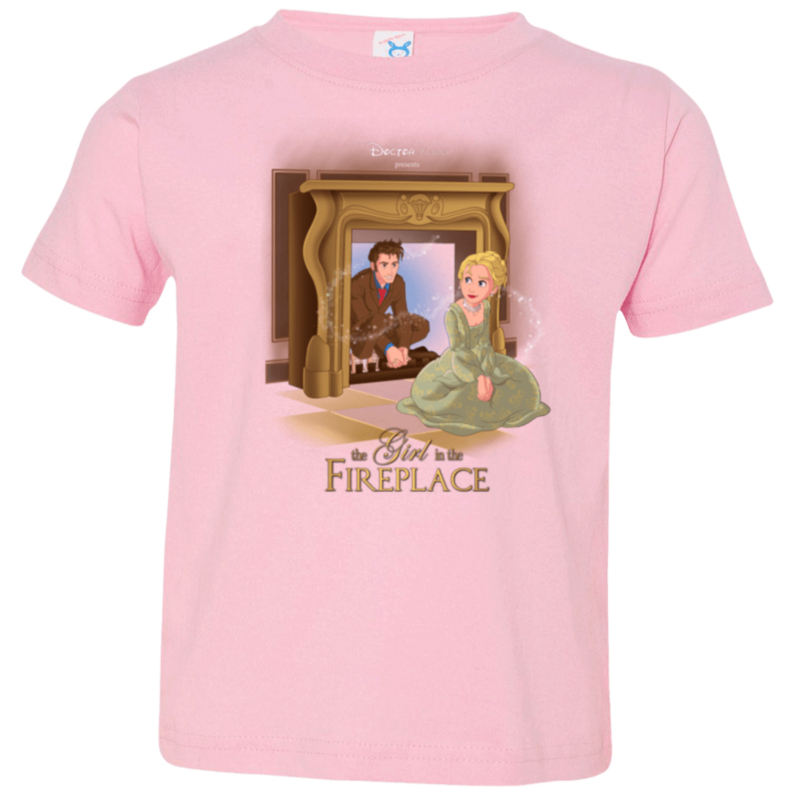 T-Shirts Pink / 2T The Girl In The Fireplace Toddler Premium T-Shirt