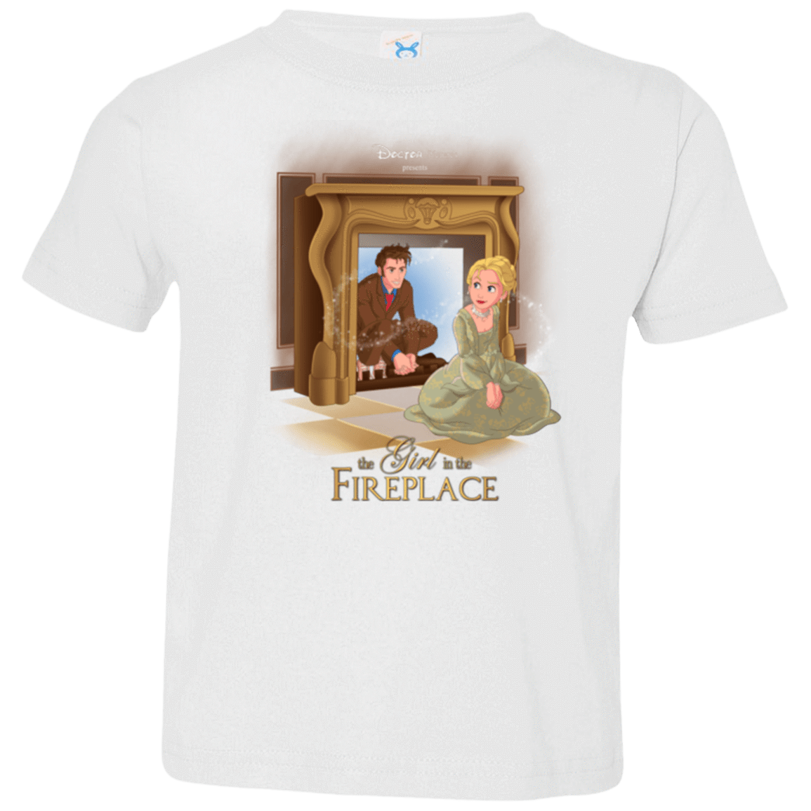 T-Shirts White / 2T The Girl In The Fireplace Toddler Premium T-Shirt