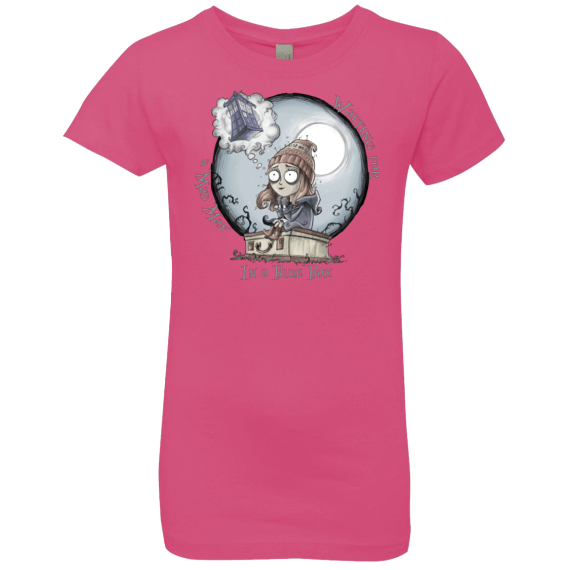 T-Shirts Hot Pink / YXS The Girl Who Waited Girls Premium T-Shirt