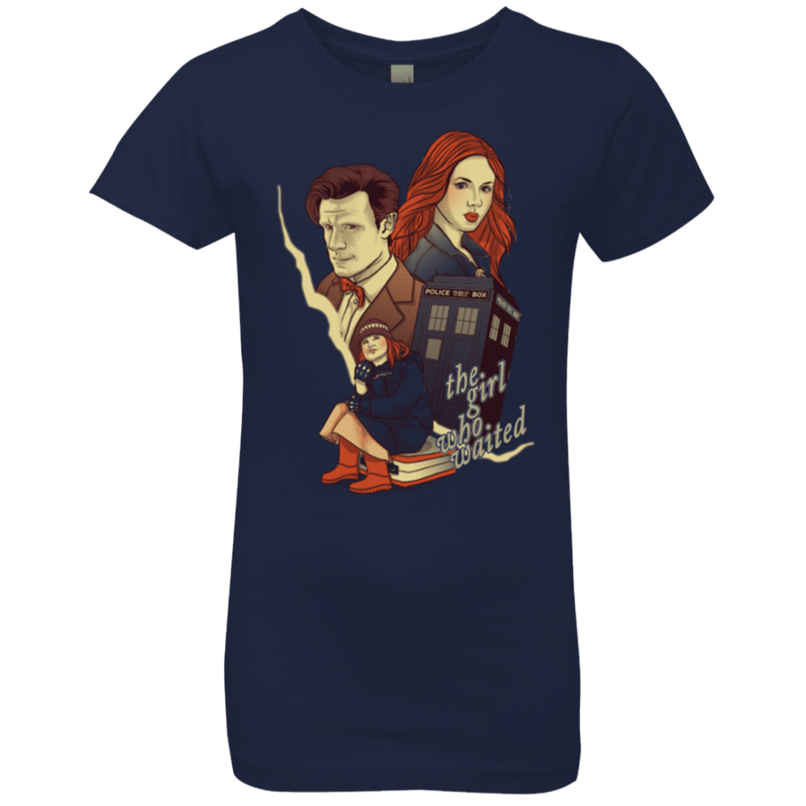 T-Shirts Midnight Navy / YXS The Girl who waited Girls Premium T-Shirt